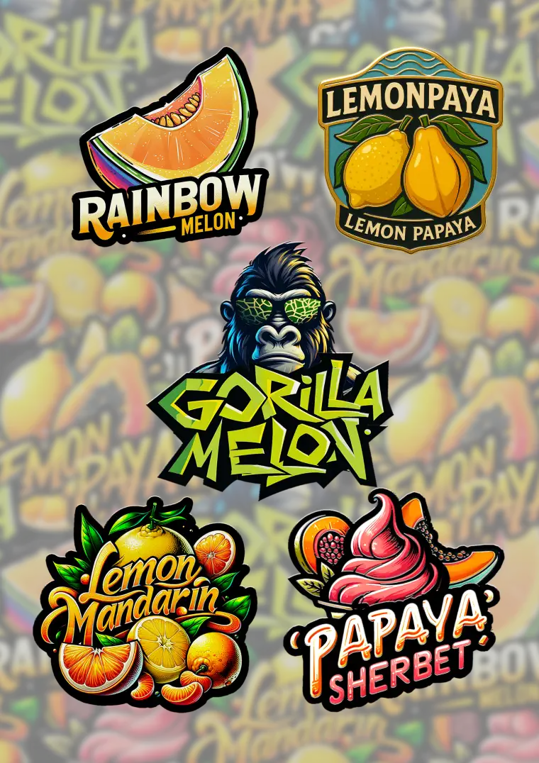 A diverse garden of photoperiod cannabis plants in various stages of bloom, showcasing a mix of colors, bud shapes, and aromas. The Fast Buds Mix Pack offers a mystery selection of high-quality feminized strains, including unreleased gems from elite keeper cuts.